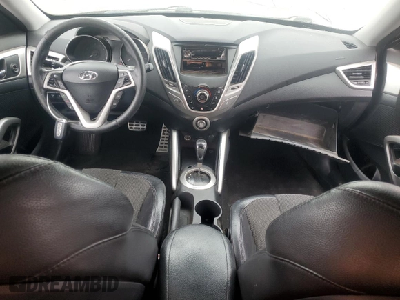 2012 Hyundai Veloster w/Black Int with VIN KMHTC6AD6CU054131, listed as a Copart auction lot 59344465 with 82,391 mi miles and Salvage title. Bid and sale history available at DreamBid. Image 8.