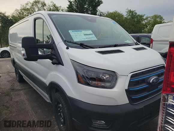 2025 Ford Transit with VIN 1FTBW1YMXSKA12944, listed as a IAAI auction lot 42844329 with 51 mi miles and . Bid and sale history available at DreamBid. Image 1.