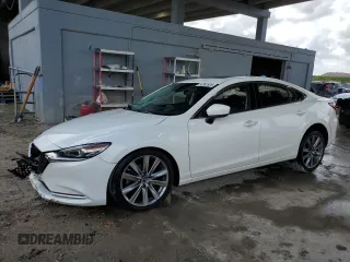 2020 Mazda 6 Grand Touring Reserve with VIN JM1GL1WY5L1523814, listed as a Copart auction lot 52387605 with 35,176 mi miles and Non Repairable. Bid and sale history available at carsss.com. Image 1.