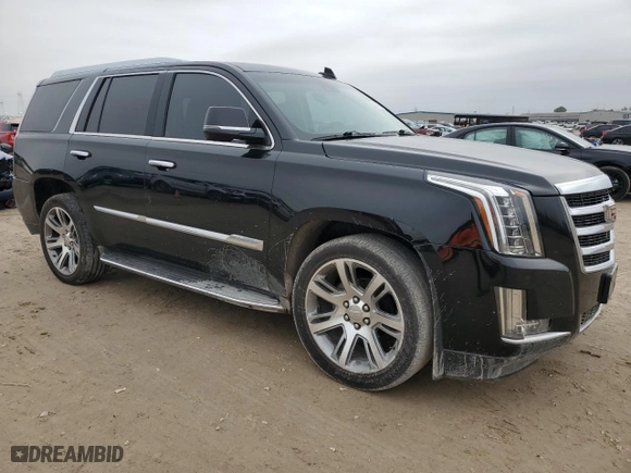 2016 Cadillac Escalade Luxury Collection with VIN 1GYS4BKJ1GR236364, listed as a Copart auction lot 43067635 with 129,515 mi miles and Salvage Title. Bid and sale history available at carsss.com. Image 4.