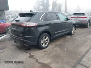 2015 Ford Edge SEL with VIN 2FMTK4J93FBC24166, listed as a IAAI auction lot 41322955 with 91,362 mi miles. Bid and sale history available at carsss.com. Image 4.