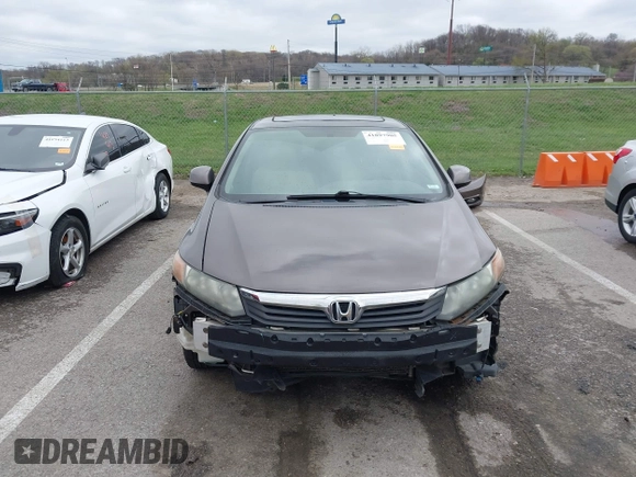 2012 Honda Civic EX-L with VIN 2HGFB2F95CH516460, listed as a IAAI auction lot 41897905 with 222,739 mi miles and . Bid and sale history available at DreamBid. Image 13.