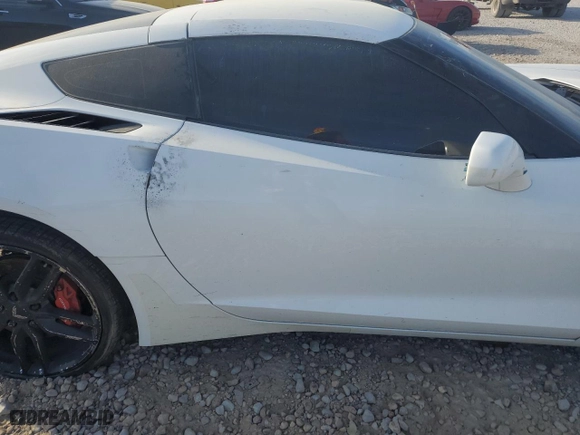 2014 Chevrolet Corvette Stingray 2LT with VIN 1G1YD2D78E5110758, listed as a Copart auction lot 50574695 with 106,274 mi miles and Salvage Title. Bid and sale history available at carsss.com. Image 10.