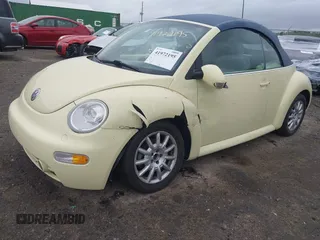 2005 Volkswagen Beetle GLS с VIN 3VWCM31Y55M312503, выставлен на аукционе IAAI как лот 41972195 с пробегом 59 671 миль миль и . История ставок и продаж доступна на DreamBid. Изображение 2.