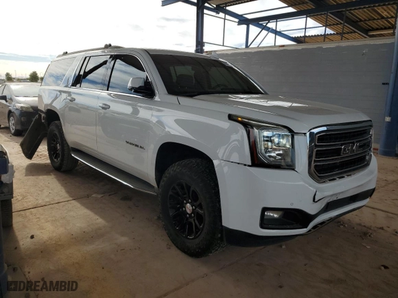 2016 GMC Yukon XL SLE with VIN 1GKS2FKC7GR236300, listed as a Copart auction lot 86999154 with 160,319 mi miles and Salvage Title. Bid and sale history available at carsss.com. Image 4.