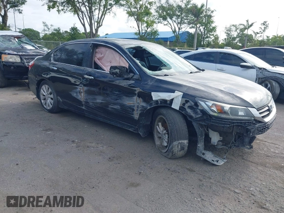 2015 Honda Accord EX-L с VIN 1HGCR2F83FA159370, выставлен на аукционе IAAI как лот 39144513 с пробегом 153 349 миль миль и . История ставок и продаж доступна на DreamBid. Изображение 1.