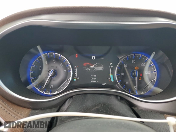 2017 Chrysler Pacifica Limited с VIN 2C4RC1GG3HR688911, выставлен на аукционе Copart как лот 53577415 с пробегом 48 993 миль миль и Списание • Salvage title. История ставок и продаж доступна на DreamBid. Изображение 9.