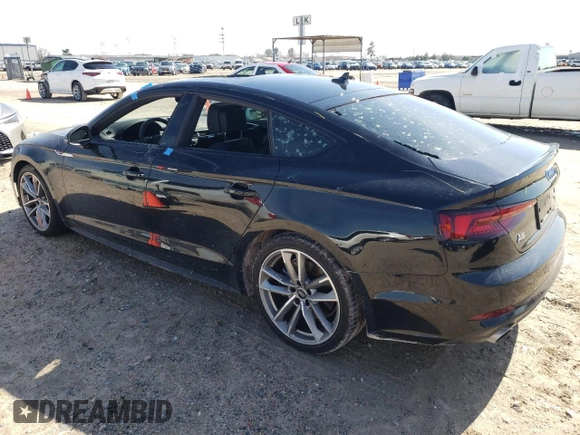 2019 Audi A5 Sportback Premium Plus with VIN WAUENCF59KA094451, listed as a Copart auction lot 39741983 with 15,742 mi miles. Bid and sale history available at carsss.com. Image 2.