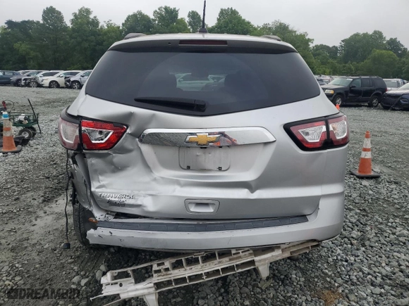 2017 Chevrolet Traverse LS with VIN 1GNKRFED8HJ256073, listed as a Copart auction lot 61284554 with 119,979 mi miles and Salvage Title. Bid and sale history available at carsss.com. Image 6.