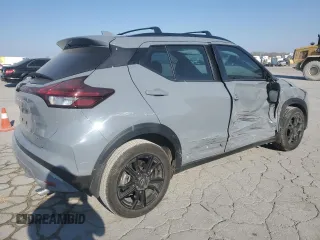 2024 Nissan Kicks SR with VIN 3N1CP5DV9RL485334, listed as a Copart auction lot 48486605 with 14,130 mi miles and Salvage Title. Bid and sale history available at carsss.com. Image 3.
