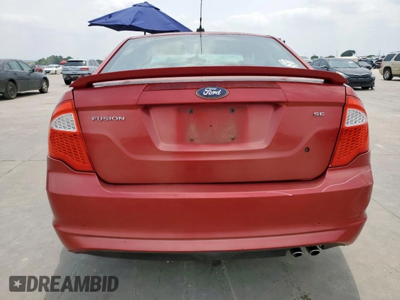 2010 Ford Fusion SE with VIN 3FAHP0HAXAR416382, listed as a Copart auction lot 56927405 with 215,807 mi miles and Salvage title. Bid and sale history available at DreamBid. Image 6.
