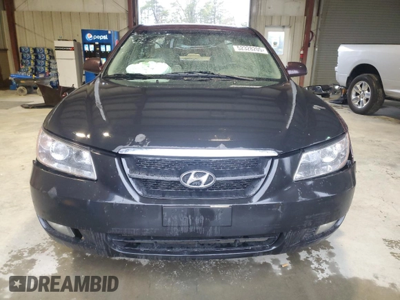 2006 Hyundai Sonata GLS with VIN 5NPEU46F16H027314, listed as a Copart auction lot 52328205 with 144,038 mi miles and Salvage Title. Bid and sale history available at DreamBid. Image 5.