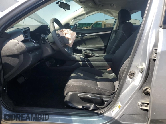 2018 Honda Civic EX with VIN 19XFC2F76JE035832, listed as a Copart auction lot 51020685 with Not Provided miles and Salvage Title. Bid and sale history available at DreamBid. Image 7.