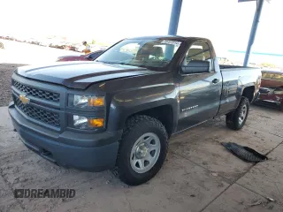 2014 Chevrolet Silverado 1500 Work Truck with VIN 1GCNKPEH4EZ303759, listed as a Copart auction lot 70707014 with 73,613 mi miles and Salvage Title. Bid and sale history available at DreamBid. Image 1.