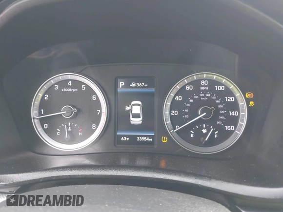 2018 Hyundai Sonata SEL with VIN 5NPE34AF5JH649451, listed as a IAAI auction lot 42094442 with 33,954 mi miles and . Bid and sale history available at DreamBid. Image 7.