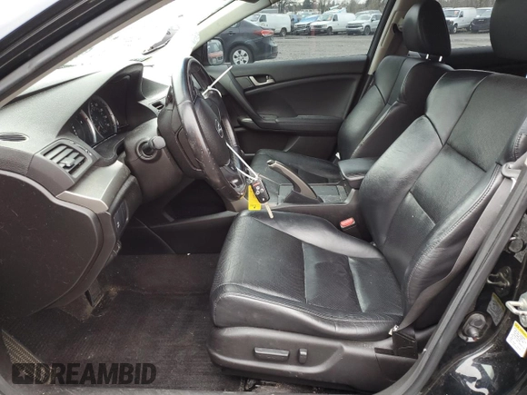 2010 Acura TSX with VIN JH4CU2F6XAC004063, listed as a Copart auction lot 48723635 with 157,256 mi miles and Salvage Title. Bid and sale history available at carsss.com. Image 7.