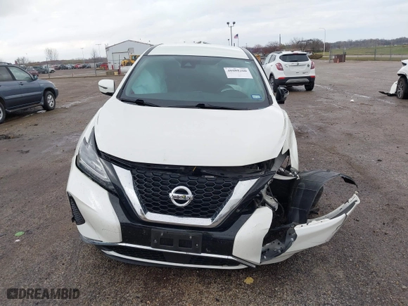 2020 Nissan Murano S with VIN 5N1AZ2AJ4LN154887, listed as a IAAI auction lot 40885300 with 125,735 mi miles. Bid and sale history available at carsss.com. Image 13.