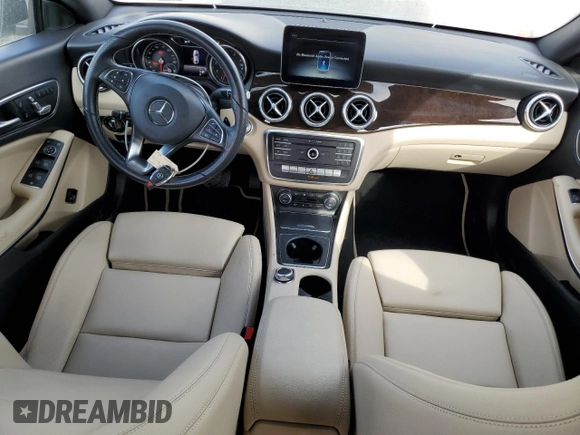 2019 Mercedes-Benz CLA 250 with VIN WDDSJ4GB5KN748260, listed as a Copart auction lot 47375295 with 43,597 mi miles and Salvage Title. Bid and sale history available at DreamBid. Image 8.