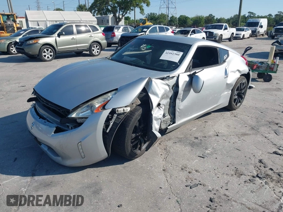 2017 Nissan 370Z with VIN JN1AZ4EHXHM951104, listed as a IAAI auction lot 41992380 with 118,356 mi miles. Bid and sale history available at carsss.com. Image 18.