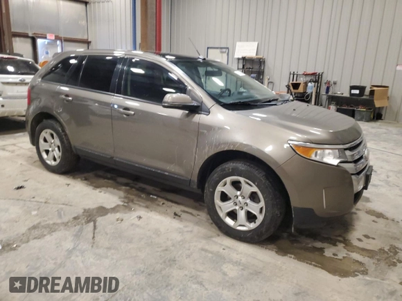 2013 Ford Edge SEL with VIN 2FMDK3JC2DBC16194, listed as a Copart auction lot 51583605 with 186,047 mi miles and Clean Title. Bid and sale history available at carsss.com. Image 4.