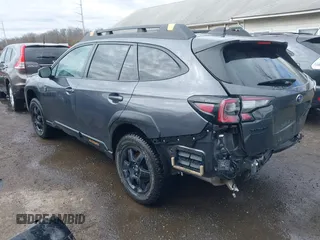 2023 Subaru Outback Wilderness with VIN 4S4BTGUD9P3206122, listed as a IAAI auction lot 41693901 with 25,582 mi miles and . Bid and sale history available at DreamBid. Image 3.