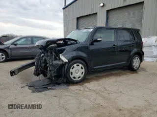 2012 Scion xB with VIN JTLZE4FE5CJ014546, listed as a Copart auction lot 47486375 with 136,745 mi miles and Salvage Title. Bid and sale history available at carsss.com. Image 1.