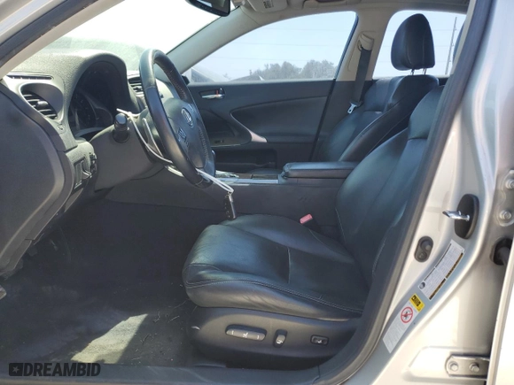 2010 Lexus IS 250 with VIN JTHBF5C24A5113373, listed as a Copart auction lot 48216465 with NaN miles and Salvage Title. Bid and sale history available at carsss.com. Image 7.