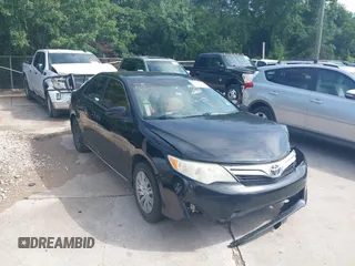 2012 Toyota Camry L z VIN 4T4BF1FK8CR168098, wystawiony jako IAAI lot #42360935 z przebiegiem 257 343 mil mil oraz . Historia ofert i sprzedaży dostępna na DreamBid. Obrazek 1.