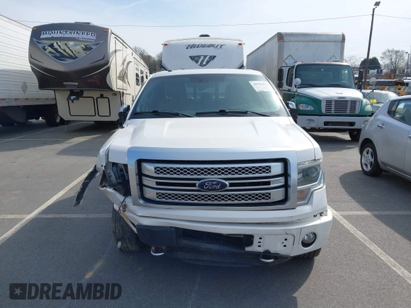 2014 Ford F-150 XL with VIN 1FTFW1ET1EFB06866, listed as a IAAI auction lot 41715890 with 238,605 mi miles. Bid and sale history available at carsss.com. Image 12.