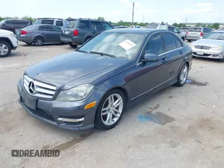 2013 Mercedes-Benz C-Class C 250 Sport with VIN WDDGF4HB4DR271967, listed as a IAAI auction lot 41979695 with 142,802 mi miles. Bid and sale history available at carsss.com. Image 2.