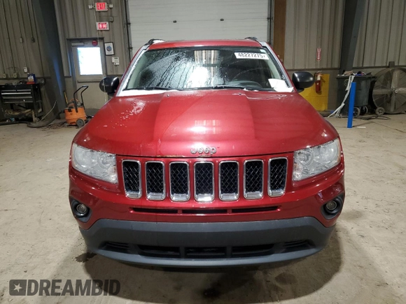 2013 Jeep Compass Latitude with VIN 1C4NJDEB2DD253498, listed as a Copart auction lot 48227275 with 142,038 mi miles and Clean Title. Bid and sale history available at carsss.com. Image 5.