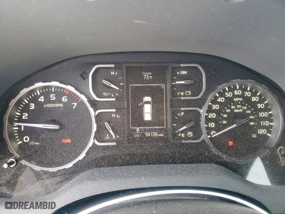 2019 Toyota Tundra 2WD SR5 with VIN 5TFEY5F18KX245425, listed as a Copart auction lot 50839195 with 94,138 mi miles and Salvage Title. Bid and sale history available at carsss.com. Image 9.
