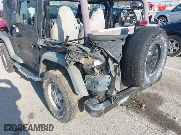1997 Jeep Wrangler SE with VIN 1J4FY29P1VP449548, listed as a IAAI auction lot 41977699 with Not Provided miles and . Bid and sale history available at DreamBid. Image 6.