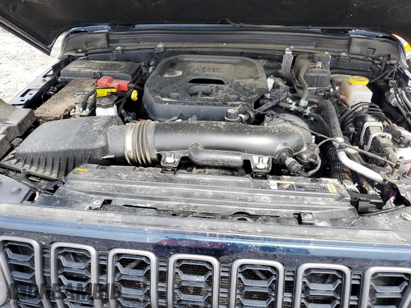 2025 Jeep Wrangler Sport S with VIN 1C4PJXDN1SW508861, listed as a Copart auction lot 55403205 with Not provided miles and Salvage title. Bid and sale history available at DreamBid. Image 12.