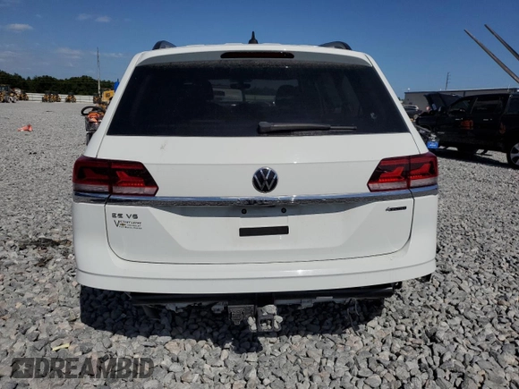 2023 Volkswagen Atlas SE with VIN 1V2HR2CA6PC531607, listed as a Copart auction lot 54721435 with 21,132 mi miles and Salvage title. Bid and sale history available at DreamBid. Image 6.