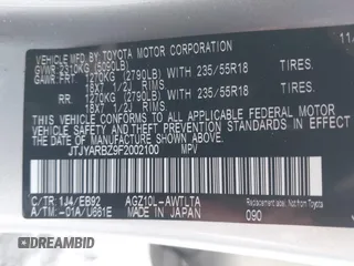 2015 Lexus NX 200t z VIN JTJYARBZ9F2002100, wystawiony jako IAAI lot #42293584 z przebiegiem 108 082 mil mil oraz . Historia ofert i sprzedaży dostępna na DreamBid. Obrazek 9.