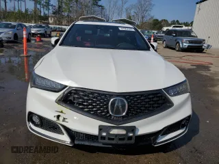 2020 Acura TLX w/A-Spec Pkg with VIN 19UUB1F64LA010723, listed as a Copart auction lot 44362595 with 96,818 mi miles and Salvage Title. Bid and sale history available at carsss.com. Image 5.
