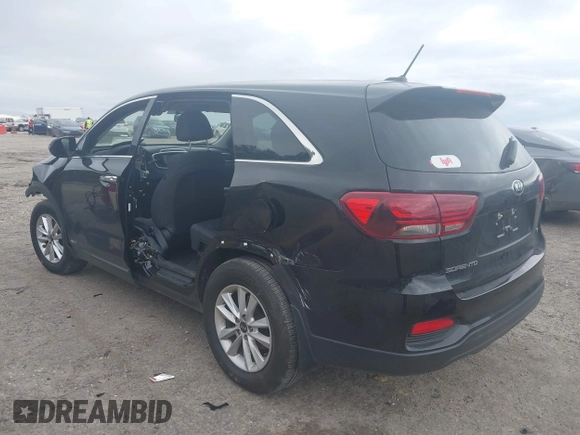 2019 Kia Sorento LX with VIN 5XYPGDA32KG501382, listed as a IAAI auction lot 41755264 with 1 mi miles. Bid and sale history available at carsss.com. Image 3.