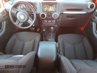 2016 Jeep Wrangler Unlimited Sahara with VIN 1C4HJWEG4GL186000, listed as a Copart auction lot 62554085 with 80,506 mi miles and Salvage title. Bid and sale history available at DreamBid. Image 8.