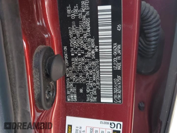 2008 Lexus GX 470 z VIN JTJBT20X680157761, wystawiony jako Copart lot #44955494 z przebiegiem 147 282 mil mil oraz Czysty tytuł • Clean title. Historia ofert i sprzedaży dostępna na DreamBid. Obrazek 14.