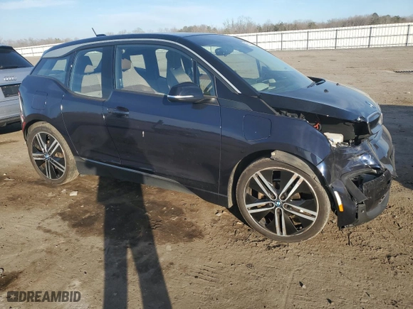 2019 BMW i3 with VIN WBY8P4C5XK7E24780, listed as a Copart auction lot 45212235 with 86,747 mi miles and Salvage Title. Bid and sale history available at carsss.com. Image 4.