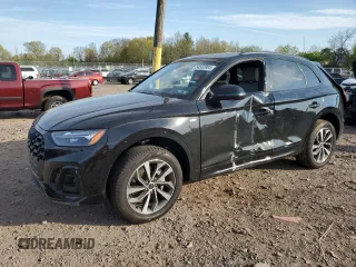 2024 Audi Q5 S line Premium z VIN WA1GAAFY6R2112201, wystawiony jako Copart lot #54532985 z przebiegiem 10 795 mil mil oraz Szkoda całkowita • Salvage title. Historia ofert i sprzedaży dostępna na DreamBid. Obrazek 1.