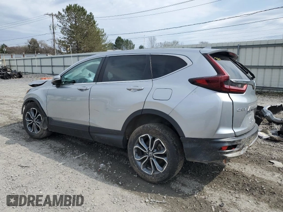 2022 Honda CR-V EX-L with VIN 2HKRW2H86NH604576, listed as a Copart auction lot 53248525 with 71,259 mi miles and Salvage Title. Bid and sale history available at carsss.com. Image 2.