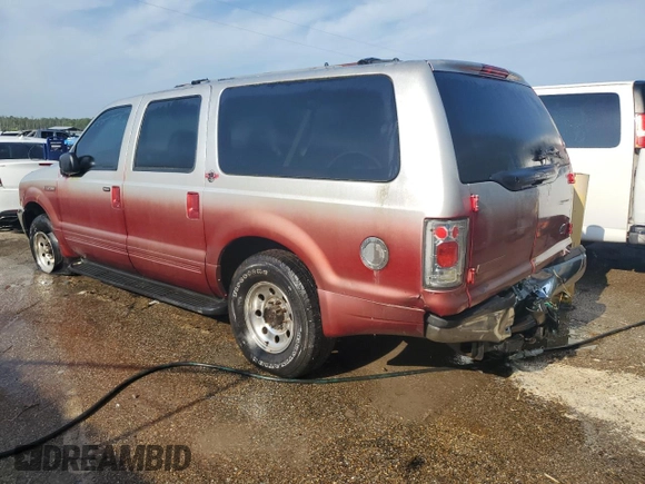 2002 Ford Excursion Special Serv z VIN 1FMNU40L92EA53356, wystawiony jako Copart lot #65188184 z przebiegiem 245 397 mil mil oraz Szkoda całkowita • Salvage title. Historia ofert i sprzedaży dostępna na DreamBid. Obrazek 2.