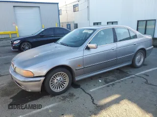 1997 BMW 5 Series 540iA with VIN WBADE6329VBW51459, listed as a Copart auction lot 44102845 with 122,733 mi miles and Clean Title. Bid and sale history available at carsss.com. Image 1.