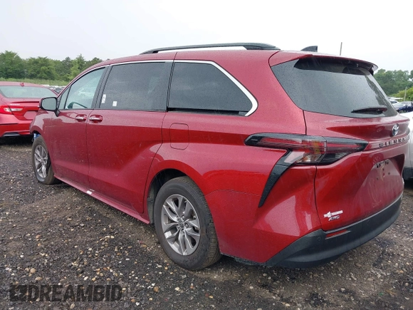 2023 Toyota Sienna XLE with VIN 5TDJSKFC8PS090968, listed as a IAAI auction lot 42736722 with 24,267 mi miles and . Bid and sale history available at DreamBid. Image 3.