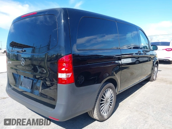 2023 Mercedes-Benz Metris with VIN W1WV0FEY9P4362357, listed as a IAAI auction lot 41722206 with 12,892 mi miles and . Bid and sale history available at DreamBid. Image 4.