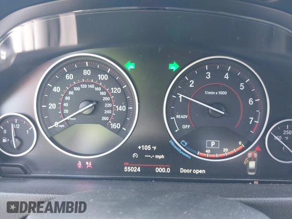 2017 BMW 3 Series 330i with VIN WBA8B9G37HNU54209, listed as a IAAI auction lot 42714703 with 55,024 mi miles and . Bid and sale history available at DreamBid. Image 7.