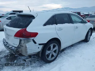 2013 Toyota Venza LE with VIN 4T3BK3BB9DU085831, listed as a IAAI auction lot 41239599 with 130,725 mi miles. Bid and sale history available at carsss.com. Image 4.