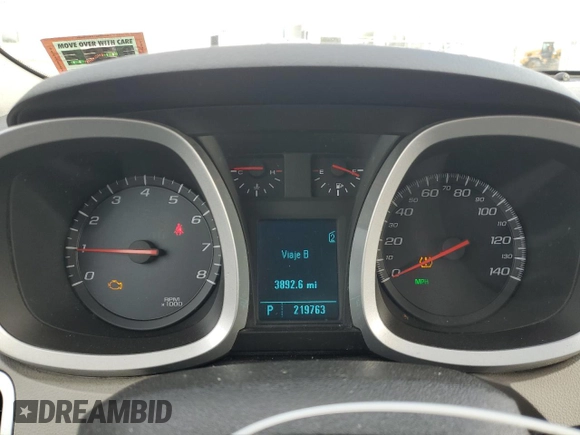 2010 Chevrolet Equinox LS with VIN 2CNFLCEW7A6396092, listed as a Copart auction lot 49896725 with 219,763 mi miles and Salvage Title. Bid and sale history available at carsss.com. Image 9.